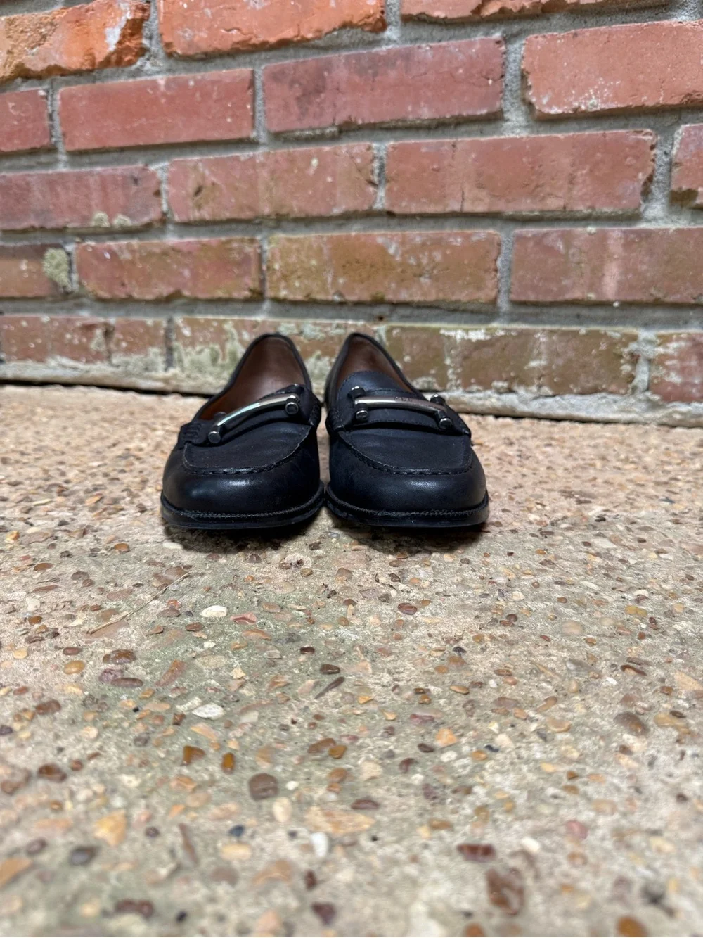 Black Ralph Lauren Women’s Slip-On Loafers